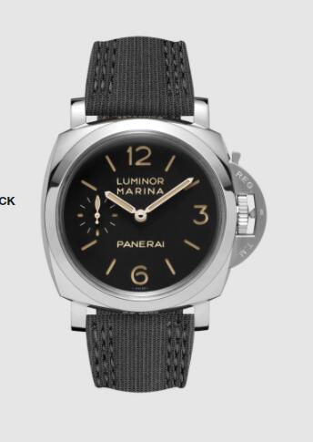 Panerai Luminor Marina 47mm Replica Watch PAM00422 RECYCLED PET BLACK